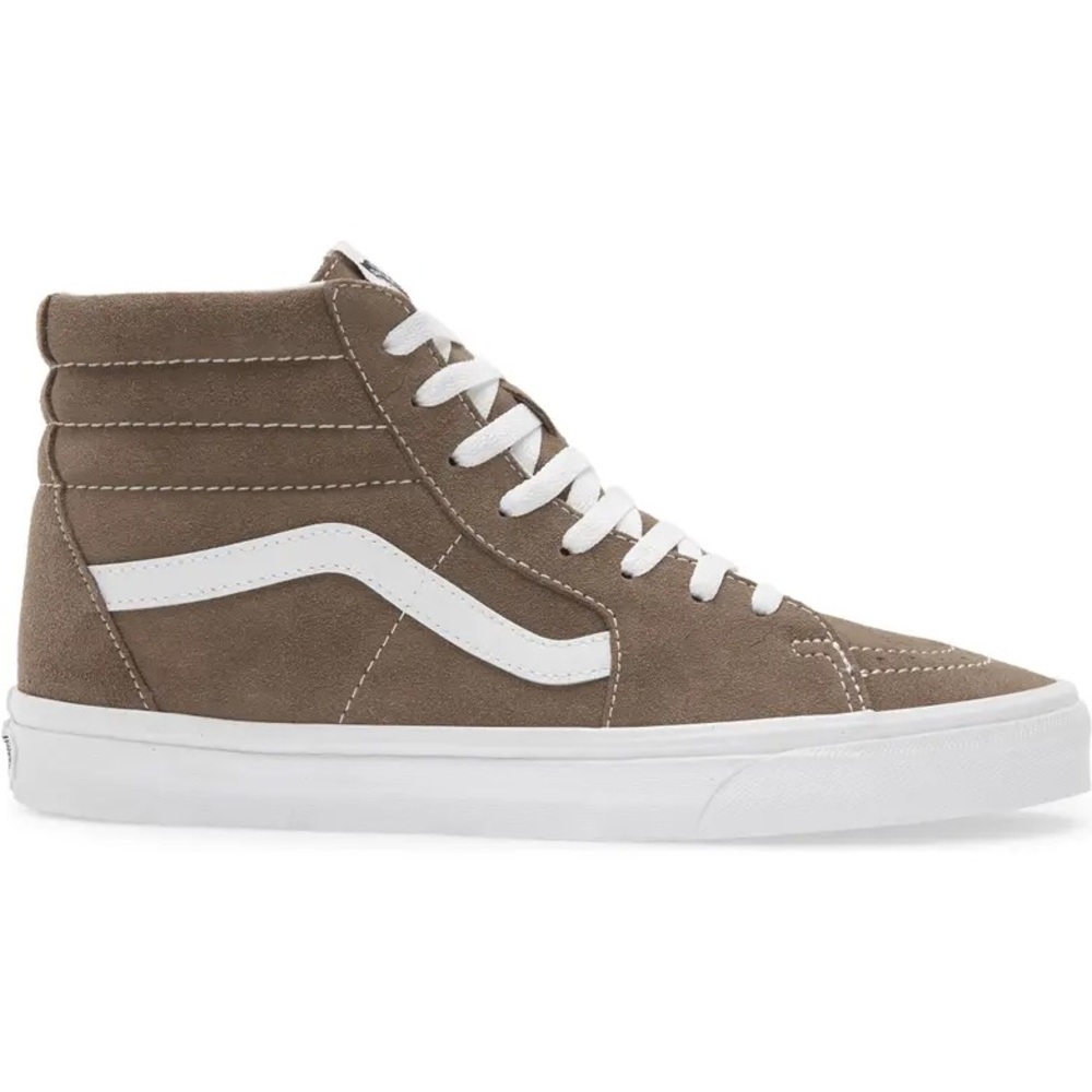 Vans SK8-HI suede walnut shoes || women’s 8.5 / men’s 7